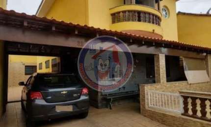 Sobrado com 3 dorms, Jardim Santana, Mongaguá - R$ 550 mil, Cod: 3660-0