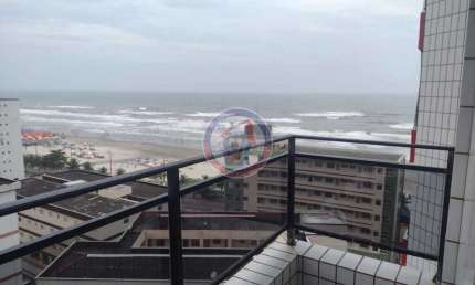 Apartamento com 1 quarto, Centro, Mongaguá - R$ 280 mil, Cod: 5705-3