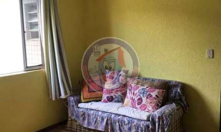 Apartamento com 1 quarto, Centro, Mongaguá - R$ 220 mil, Cod: 3424-0