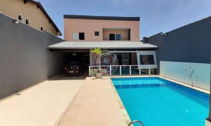 Sobrado com 5 quartos, Suarão, Itanhaém - R$ 885 mil, Cod: 329-6