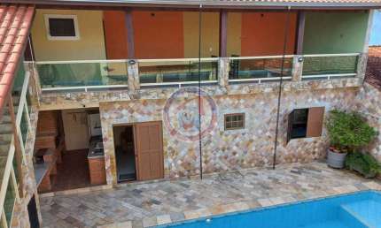 Sobrado com 4 quartos, Cibratel II, Itanhaém - R$ 1.06 mi, Cod: 722-14