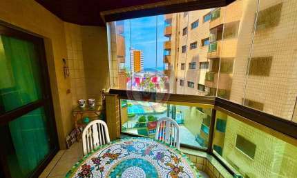 Apartamento com 3 quartos, Centro, Mongaguá - R$ 499 mil, Cod: 1313-15