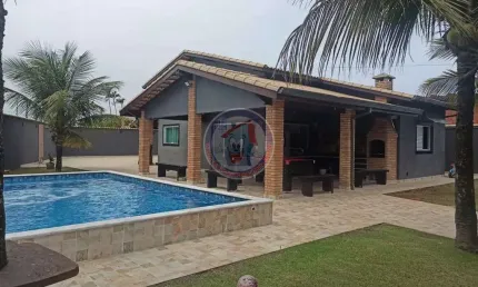 Casa com 4 dorms, Jardim Grandesp, Itanhaém - R$ 850 mil, Cod: 4042-14