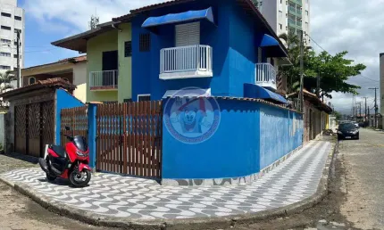 Sobrado com 2 dorms, Vila Atlântica, Mongaguá - R$ 350 mil, Cod: 3140-2