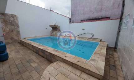 Casa com 3 quartos, Jussara, Mongaguá - R$ 455 mil, Cod: 427-12