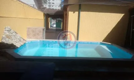 Casa com 3 quartos, Solemar, Praia Grande - R$ 630 mil, Cod: 708-8