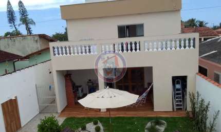 Sobrado com 6 quartos, Balneário Nova Itanhaém, Itanhaém - R$ 1 mi, Cod: 3055-2