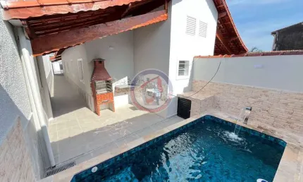 Casa com 3 quartos, Balneário Plataforma, Mongaguá - R$ 409 mil, Cod: 5867-3