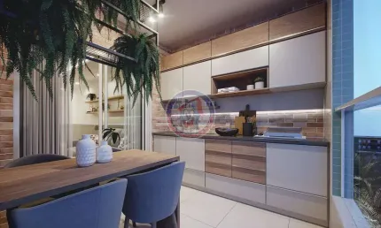 Apartamento com 2 quartos, Centro, Itanhaém - R$ 490 mil, Cod: 7433-6