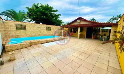 Casa com 4 quartos, Vera Cruz, Mongaguá - R$ 550 mil, Cod: 3744-0