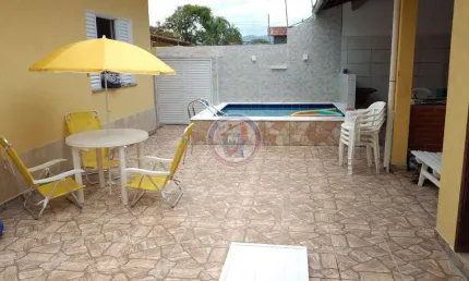 Casa com 3 quartos, Itaguaí, Mongaguá - R$ 600 mil, Cod: 16407-4