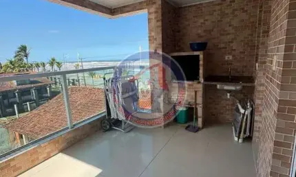 Apartamento com 2 quartos, Vila São Paulo, Mongaguá - R$ 480 mil, Cod: 3771-0