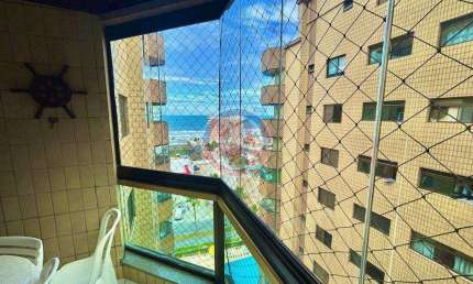 Apartamento com 1 quarto, Centro, Mongaguá - R$ 380 mil, Cod: 9001-3