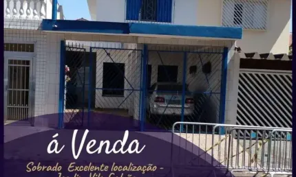 Sobrado para Venda em Guarulhos, Jardim Vila Galvão, 3 dormitórios, 1 suíte, 4 banheiros, 2 vagas