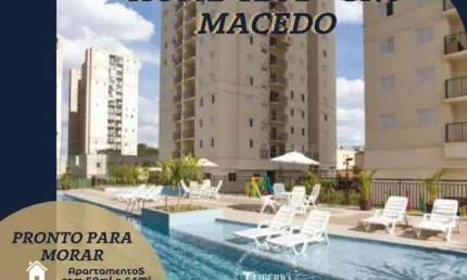 Apartamento para venda em guarulhos, macedo, 2 dormitórios, 1 suíte, 1 banheiro, 1 vaga