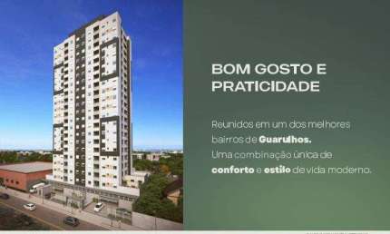 Apartamento para Venda em Guarulhos, Ponte Grande, 2 dormitórios, 1 banheiro