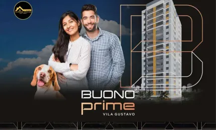 Apartamento para venda em são paulo, vila gustavo, 2 dormitórios, 1 suíte, 1 banheiro, 1 vaga