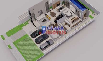 Jardins Genova - Casa em Condomínio 4 suites -  Uberlândia
