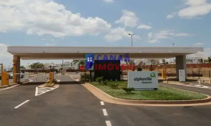 Terreno em condomínio fechado à venda no Granja Marileusa, Uberlândia 
