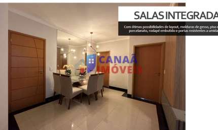 Apartamento todo montado, c/ 3 quartos 1 suíte a 200m  do Praia Clube