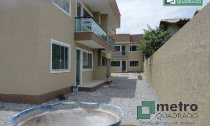 apartamentos com 2 quartos, sala, cozinha, banheiro social, área de serviço, varanda e garagem.