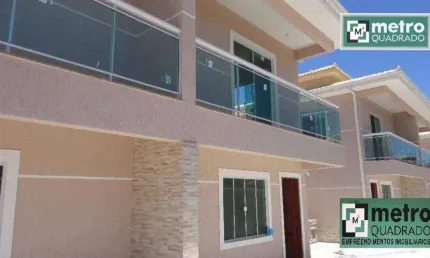 Casa com 3 dormitórios para alugar, 112 m² por R$ 2.479,38/mês - Costazul - Rio das Ostras/RJ