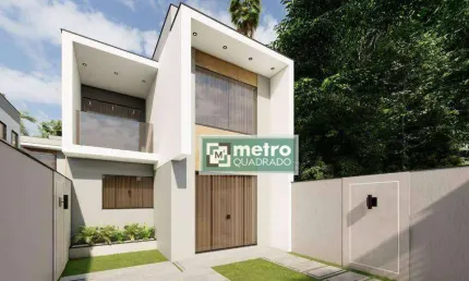 Casa com 3 dormitórios à venda, 95 m² por r$ 450.000,00 - jardim bela vista - rio das ostras/rj