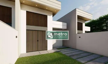 Bela casa linear com 3 quartos, sendo i suíte no reduto da paz