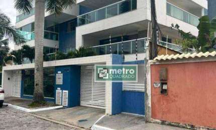Apartamento com 2 dormitórios para alugar, 106 m² por R$ 3.927,26/mês - Costazul - Rio das Ostras/RJ
