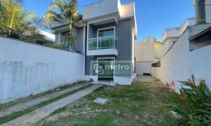 Casa com 2 suítes, 90 m² - venda por R$ 380.000 ou aluguel por R$ 2.553/mês - Jardim Mariléa - Rio das Ostras/RJ