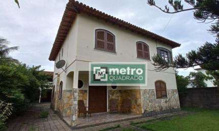 Casa com 4 dormitórios para alugar, 250 m² por R$ 3.473,01/mês - Recreio - Rio das Ostras/RJ