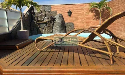 Cobertura com 4 quartos, 200 m² - venda por R$ 680.000 ou aluguel por R$ 3.155/mês - Recreio - Rio das Ostras/RJ