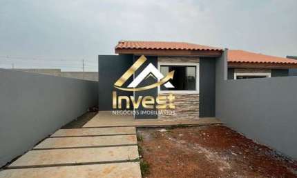 Casa com 2 quartos à venda na Rua Aderly Turek, Cará-cará, Ponta Grossa