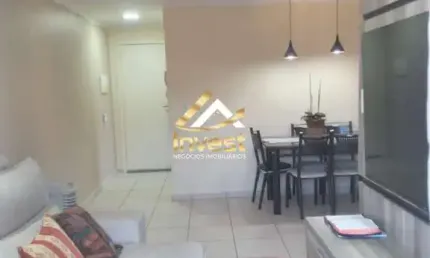 Apartamento 3 quartos semi mobiliado - Condomínio Le Village