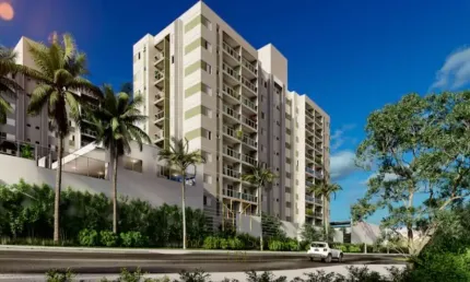 Apartamento à venda em Uberlândia-MG, Bairro Jaraguá: 2 quartos, 1 suíte, 2 vagas, 55,54m²!