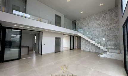 Residência de luxo no Alphaville 1: 4 quartos, 4 suítes, 2 salas, 7 banheiros, 2 vagas, 378,92 m² em Granja Marileusa, Uberlândia-MG.