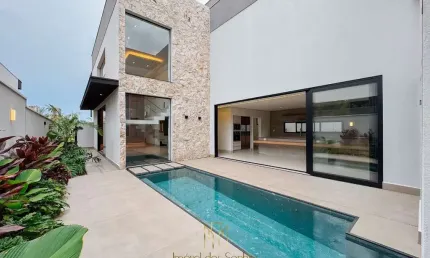 Luxuoso condomínio Terras Altas: 5 quartos sendo 5 suítes, 3 salas e 344m² em Uberlândia-MG, Jardim Sul - Imperdível!