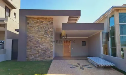 Casa térrea com 3 suítes no condomínio villa romana
