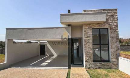 Casa em condomínio para aluguel, 3 quartos, 3 suítes, 4 vagas, Terras de Santa Marta - Ribeirão Preto/SP