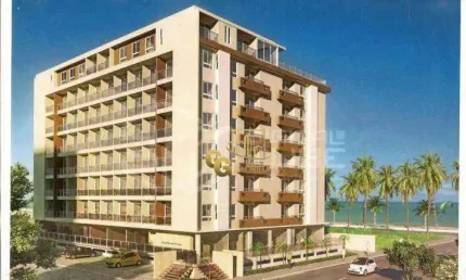 Flat com 1 dormitório à venda, 20 m² por R$ 279.000,29 - Intermares - Cabedelo/PB