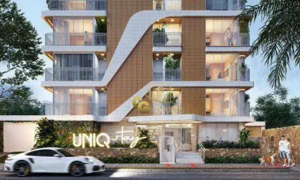 Flat com 1 dormitório à venda, 28 m² por R$ 423.000,01 - Cabo Branco - João Pessoa/PB