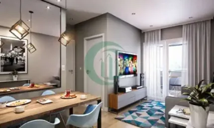 Apartamento com 2 quartos à venda na Vila Tibiriçá, Santo André 