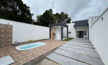 Casa no Turu 3 Quartos Nova Com Área de Lazer Privativa