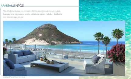 Raridade apartamento pé na areia na Praia da Macumba