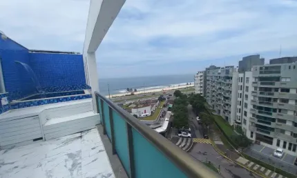 Linda cobertura dúplex pronta para morar - vista mar.