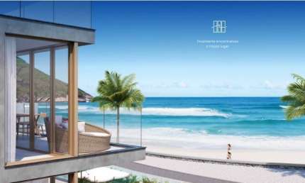 Apartamento 2 suítes a venda Praia de Pontal - Pé na Areia