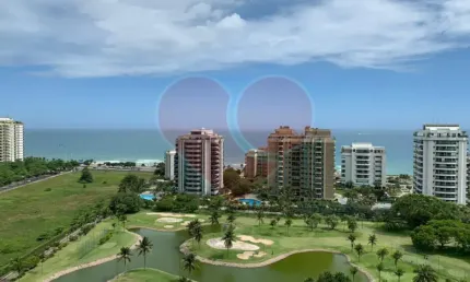 Cobertura pronto para morar Golden Green Vista Mar e Lagoa.