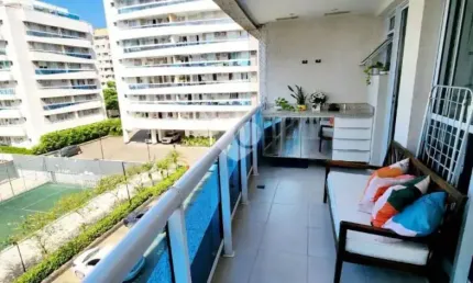 Apartamento 2 quartos pronto para morar com varanda gourmet.