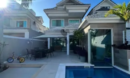 Casa em condomínio fechado com 5 quartos à venda na Estrada Vereador Alceu de Carvalho, 665, Recreio dos Bandeirantes, Rio de Janeiro