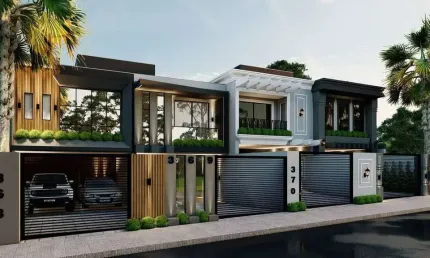 Sobrados com 3 Suítes Piscina e 2 Vagas na Ponta Aguda!